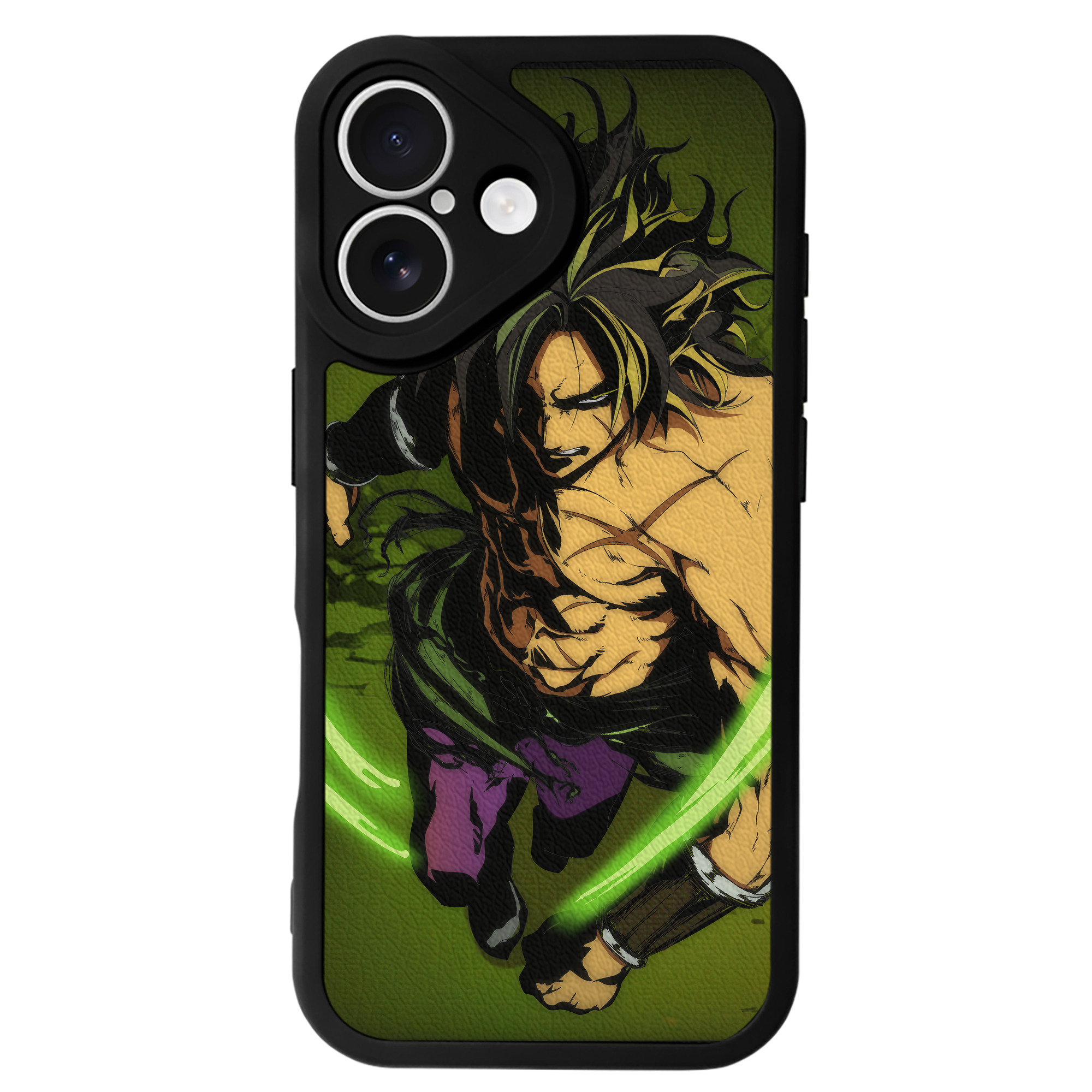 （画像用） ドラゴンボール DRAGON BALL 【iPhone 16シリーズ対応】シリコンスマホケース（レザー調） 材質：シリコン